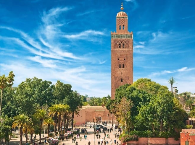 Mesquita Koutoubia em Marraquexe