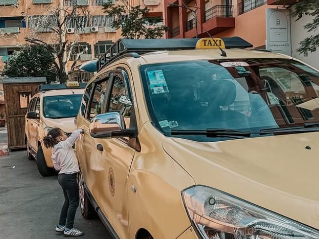 Taxi em Marraquexe