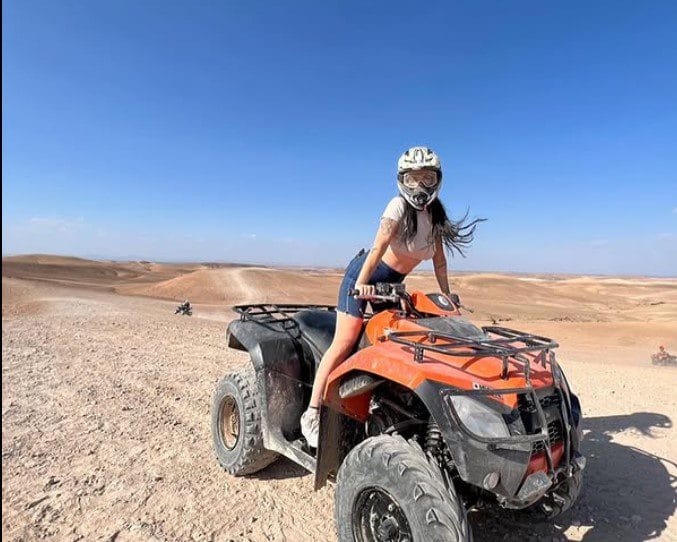 moto 4 deserto Marraquexe