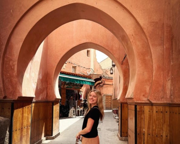 Arco na Medina de Marraquexe