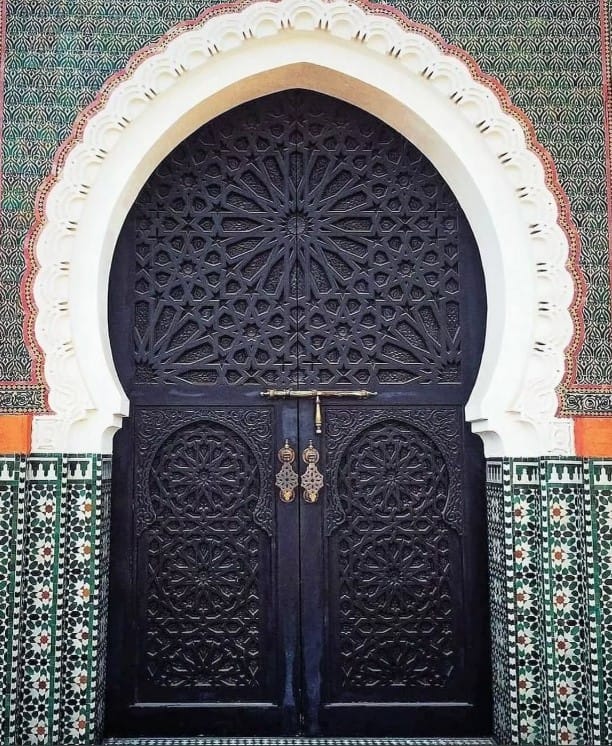 Porta na Medina de Marraquexe