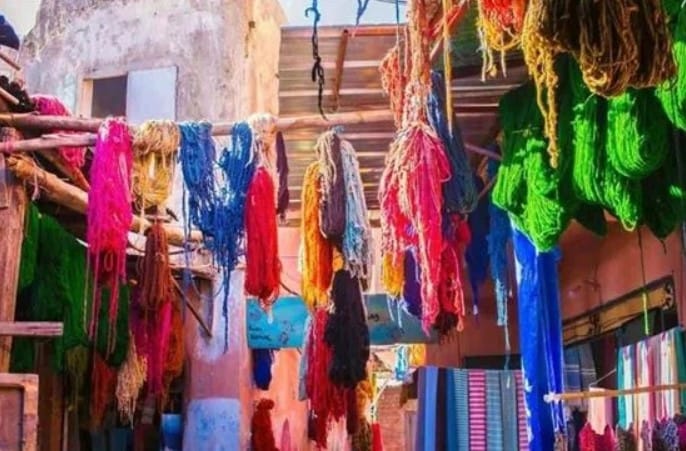 Souk Sebbaghine - Medina Marraquexe